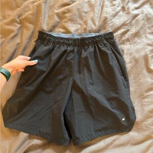 New Balance Men's Dark Gray Athletic Shorts